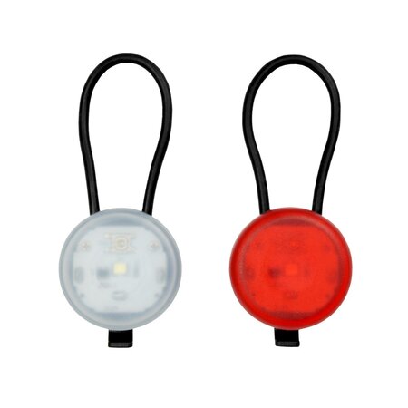 Fietsverlichting Velo Led Bike Light - Set van voor- en achterlicht