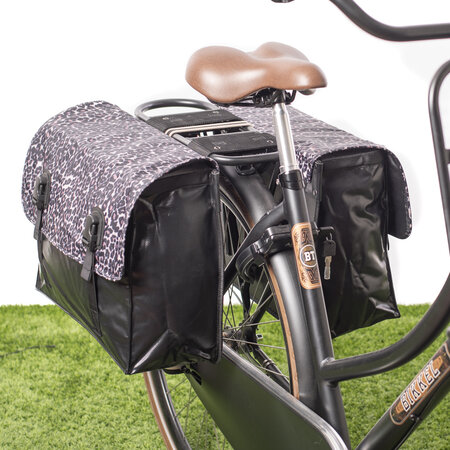 Beck Dubbele fietstas Classic 46L Panthar