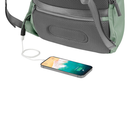 XD Design Rugzak Bobby Soft 13L-16L Iceberg Green - Anti-diefstal rugzak