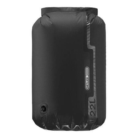 Ortlieb Dry-Bag PS10 Black 22L met ventiel - Waterdicht