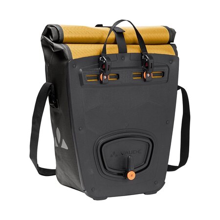 Vaude Enkele fietstas Aqua Back Single Recycled 24L Burnt Yellow - waterdicht