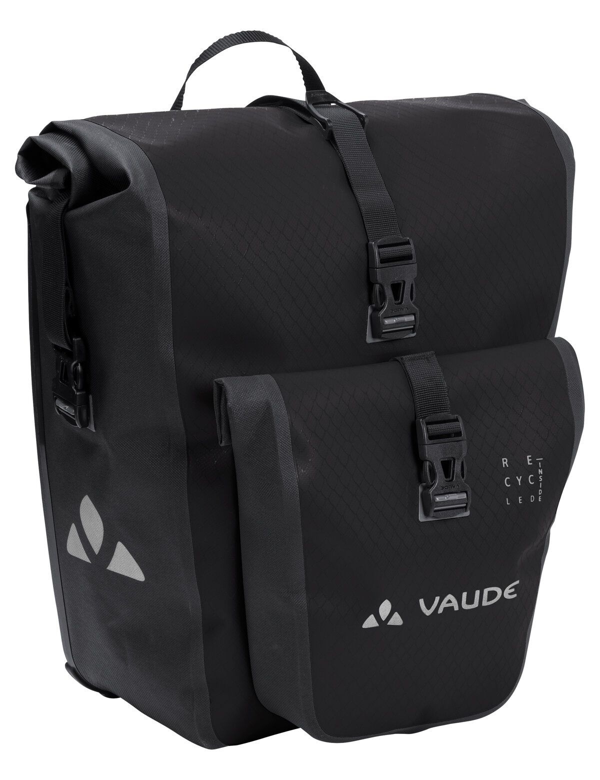 Image of Enkele fietstas Aqua Back Plus Single Recycled 25,5L Black