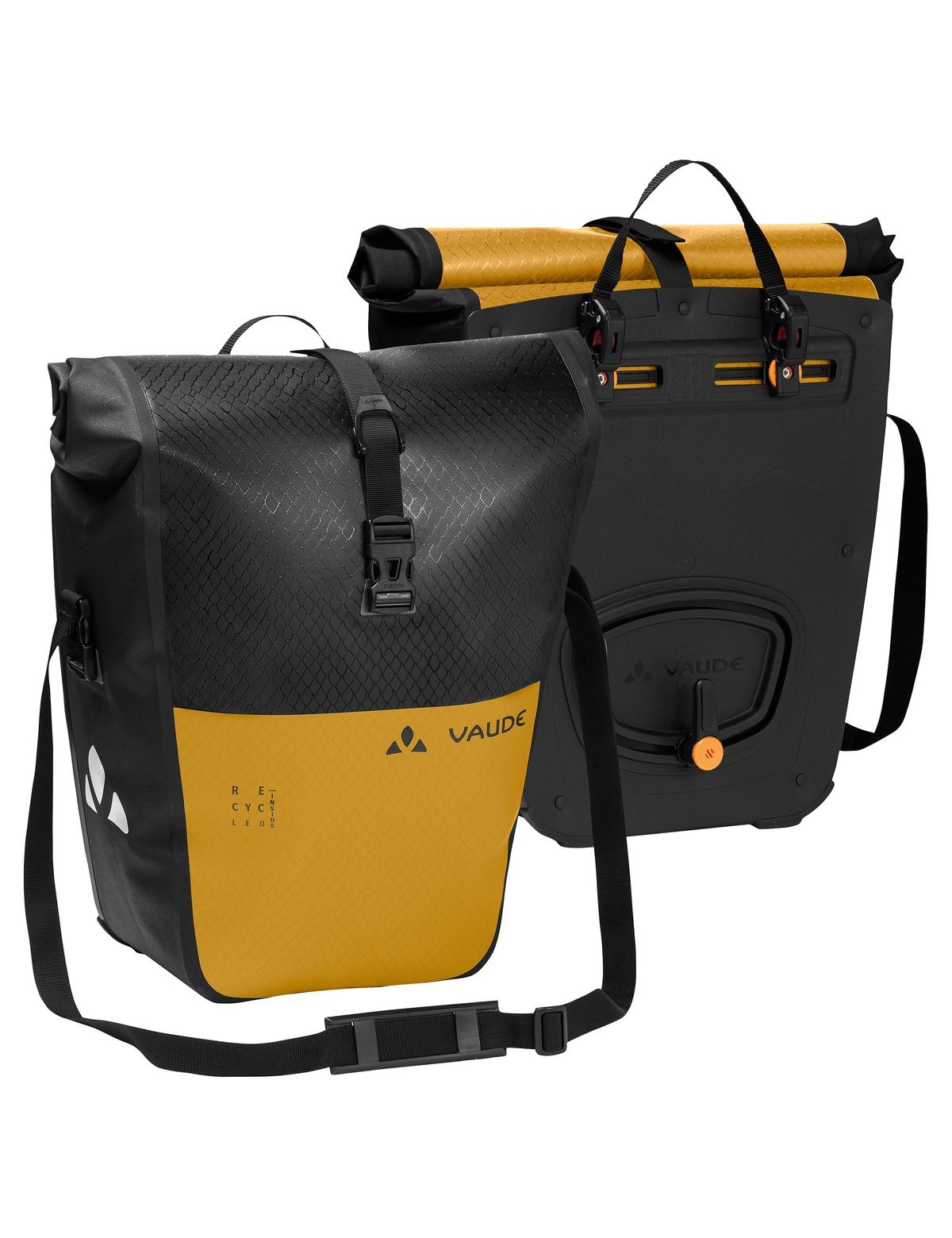 Image of Tassenset Aqua Back Color Recycled 48L Burnt Yellow/Black