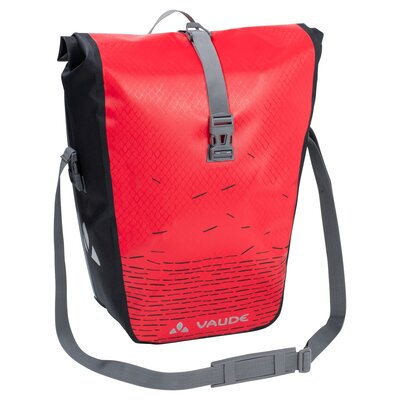 Vaude Enkele fietstas Aqua Back Print Single 20L Red/Black