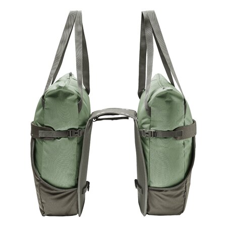 Vaude Dubbele fietstas Twinshopper 44L Willow Green