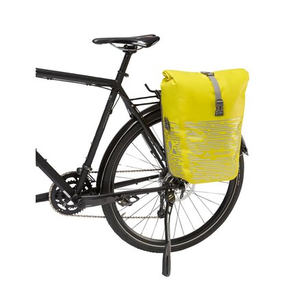 Vaude Enkele fietstas Aqua Back Luminum Single II 24L Canary - waterdicht