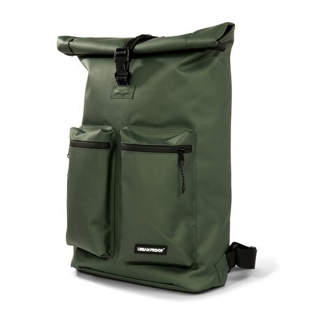 Urban Proof Enkele fietstas en rugtas Rolltop Backpack Recycled 20L Groen