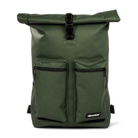 Urban Proof Enkele fietstas en rugtas Rolltop Backpack Recycled 20L Groen