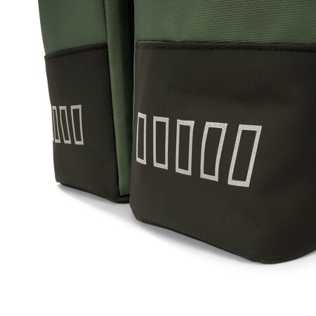 Urban Proof Dubbele fietstas Rolltop Recycled 38L Groen