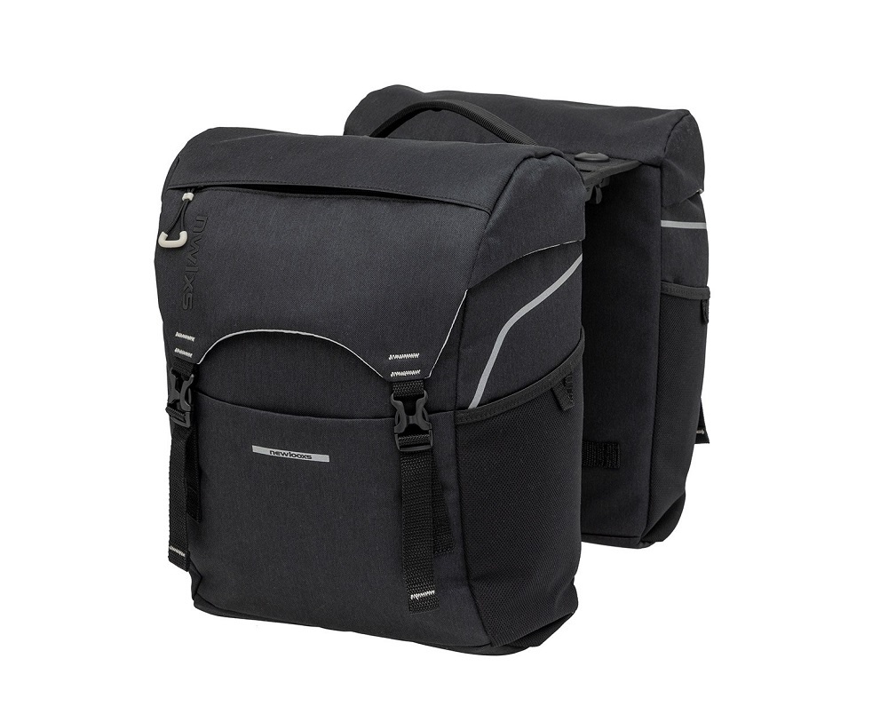 Dubbele fietstas Sports Double Racktime 2.0 32L Zwart