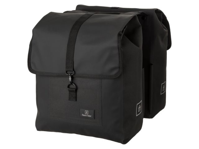 FastRider Dubbele fietstas Jaxx Trend Waterproof 28L Zwart