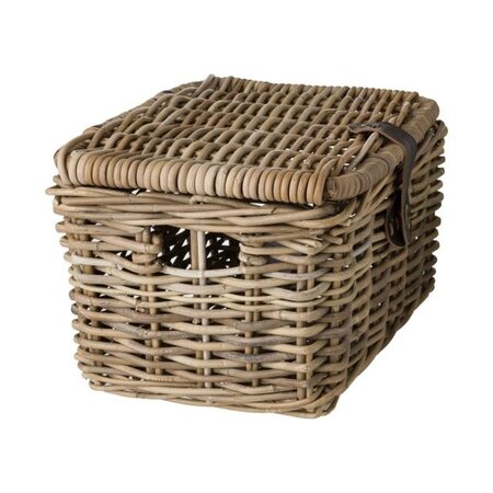 FastRider Fietsmand Sera met klep Naturel - Medium
