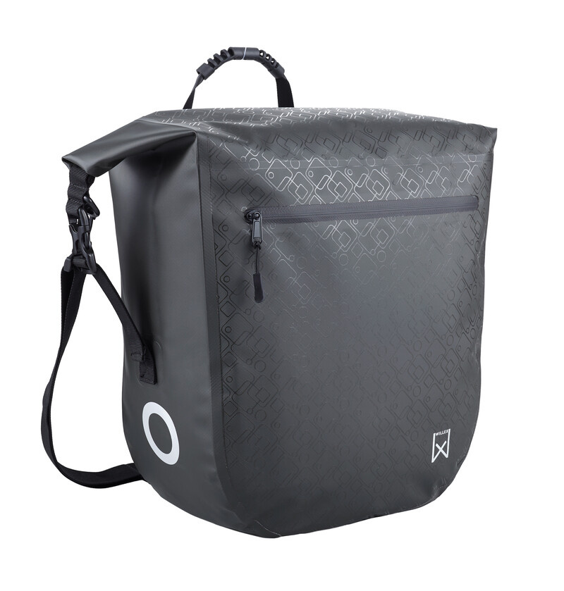 Enkele fietstas Waterdicht 23L Diepzee Groen