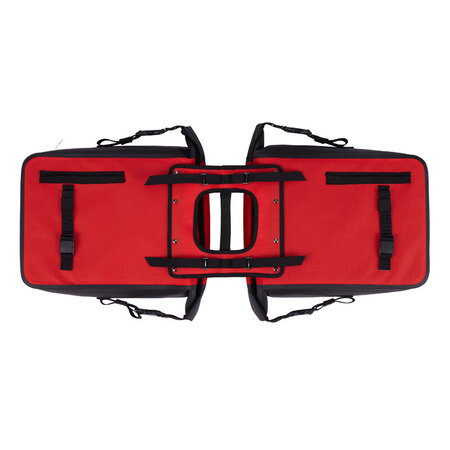 Willex Dubbele Tas Combi Waterdicht 54L Rood