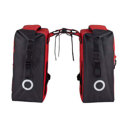 Willex Dubbele Tas Combi Waterdicht 54L Rood