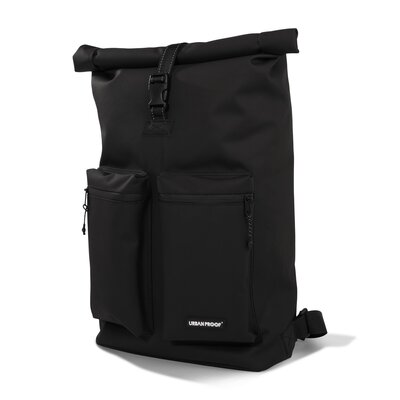 Urban Proof Enkele fietstas en rugtas Rolltop Backpack Recycled 20L Zwart