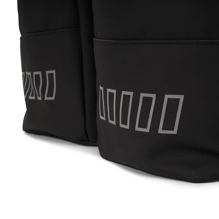 Urban Proof Dubbele fietstas Cargo Recycled 38L Zwart