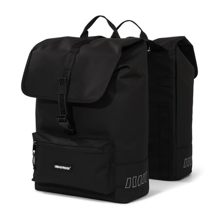 Urban Proof Dubbele fietstas Cargo Recycled 38L Zwart