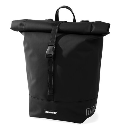Urban Proof Enkele fietstas Rolltop Recycled 20L Zwart