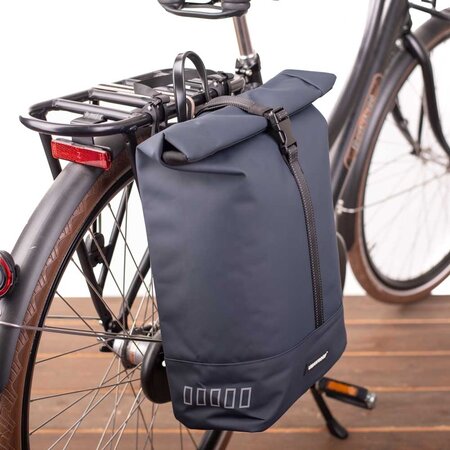 Urban Proof Enkele fietstas Rolltop Recycled 20L Blauw