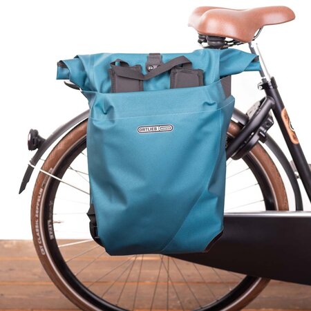 Ortlieb Enkele Fietstas en Rugtas Vario PS QL 2.1 Petrol - 26L
