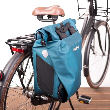 Ortlieb Enkele Fietstas en Rugtas Vario PS QL 2.1 Petrol - 26L