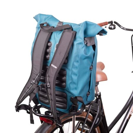 Ortlieb Enkele Fietstas en Rugtas Vario PS QL 2.1 Petrol - 26L