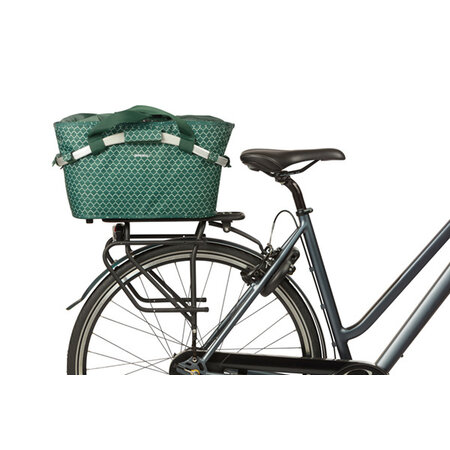 Basil Fietsmand Flair Carry All Rear Basket MIK 2.0 22L Groen
