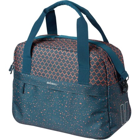 Basil Enkele fietstas Flair 18L Navy