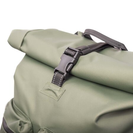 Urban Proof Enkele fietstas en rugtas Rolltop Backpack Recycled 20L Groen