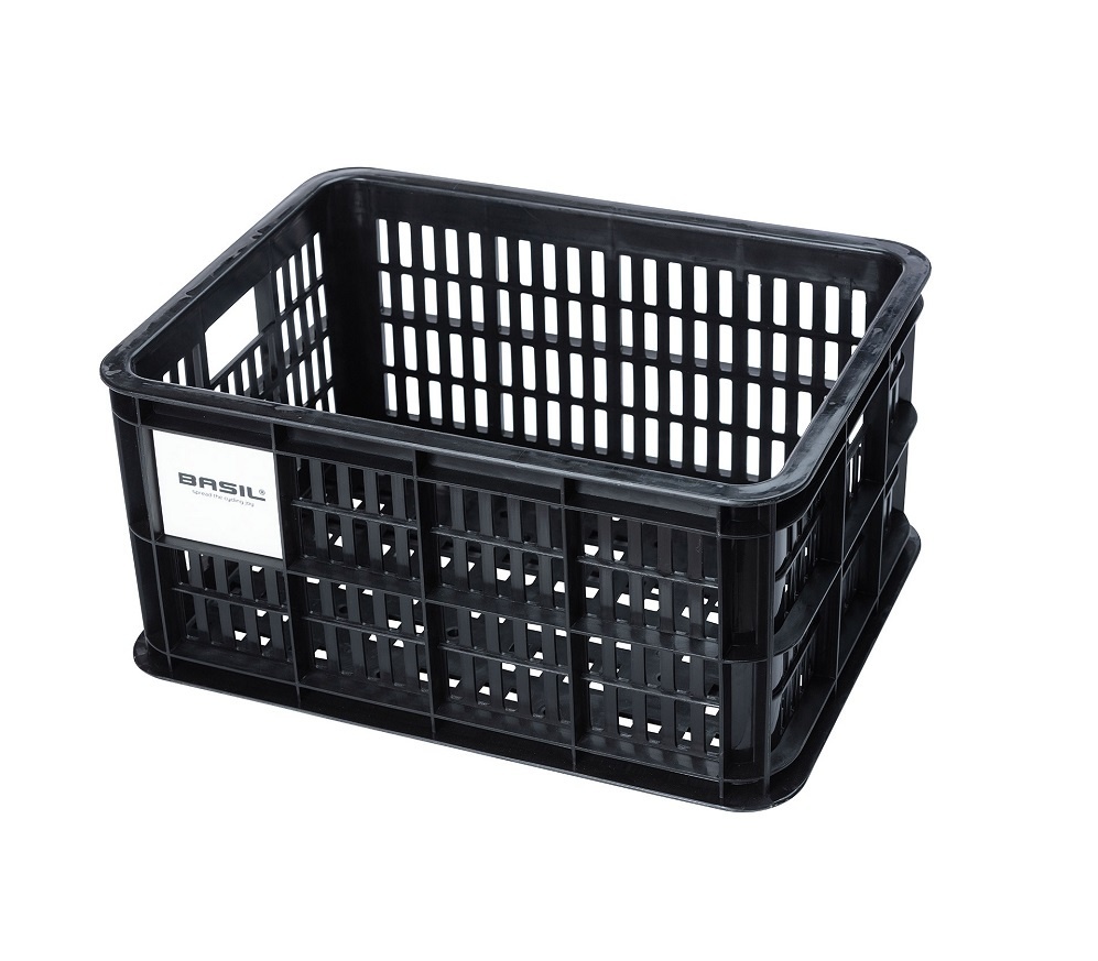Fietskrat Crate S 17,5L Black MIK 2.0