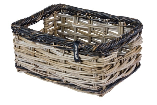 Fietsmand Dijon Grijs/Zwart - Maat S