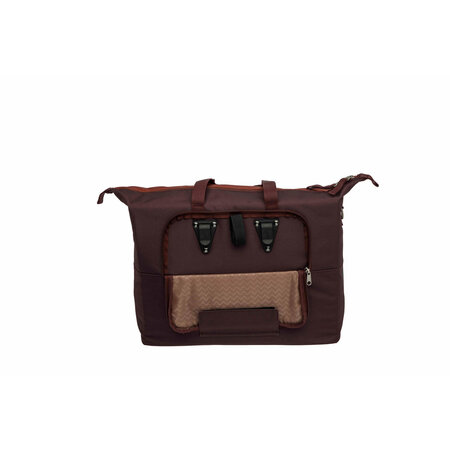 New Looxs Enkele fietstas Oslo Tendo 21L Bordeaux/roest