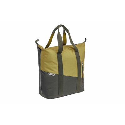 New Looxs Enkele fietstas Shopper Oslo Kota 24L Olijfgroen/geel