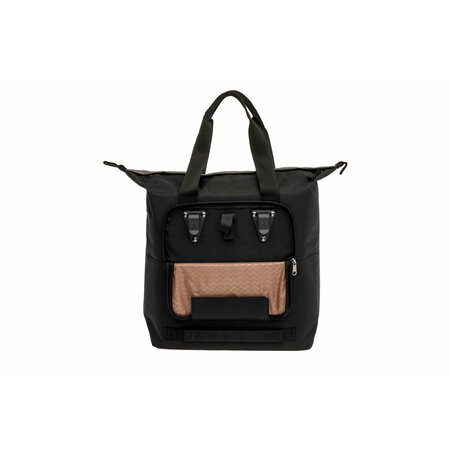 New Looxs Enkele fietstas Shopper Oslo Kota 24L Zwart/groen