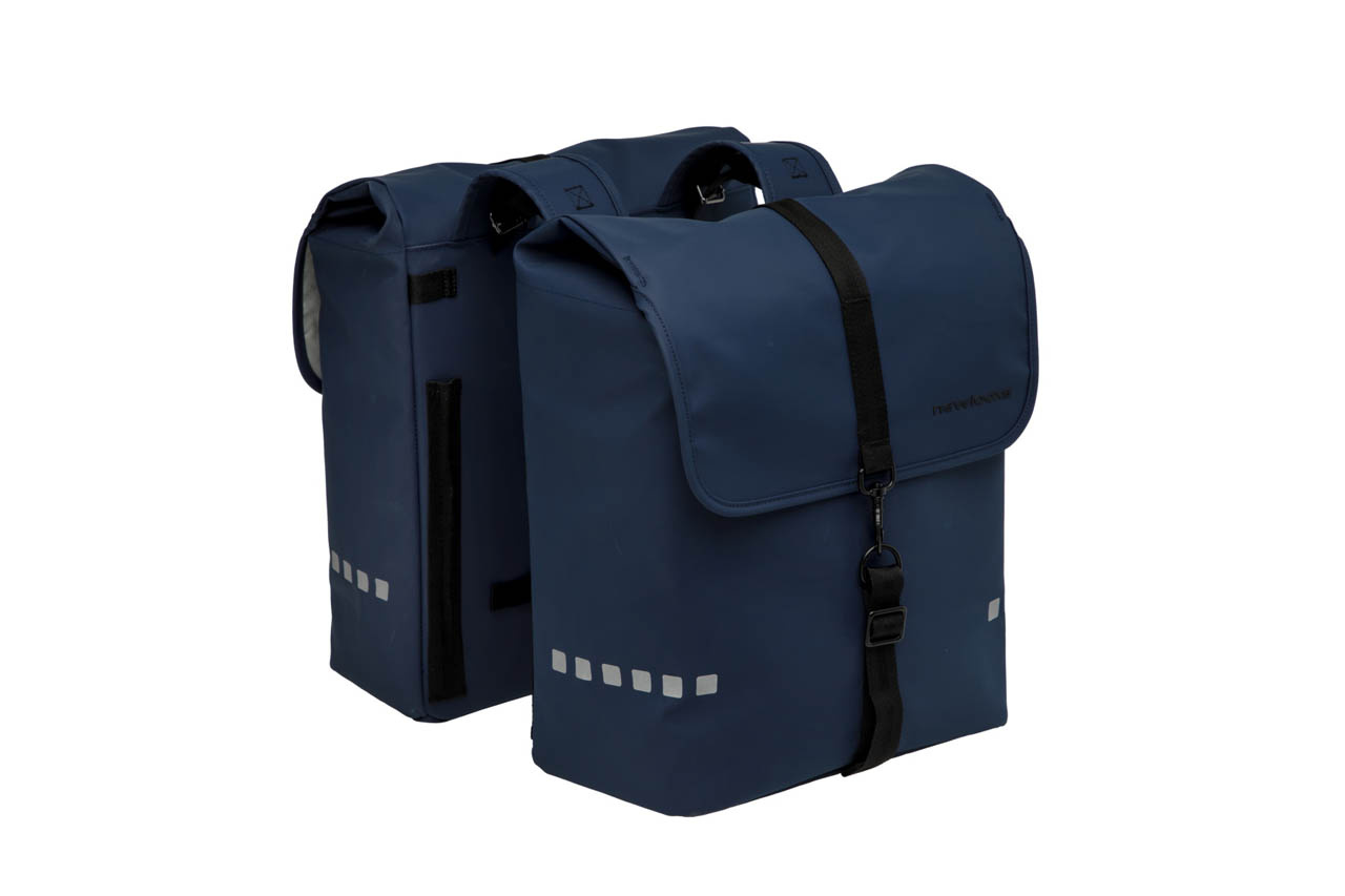 Dubbele fietstas Odense Double 39L Dark Blue