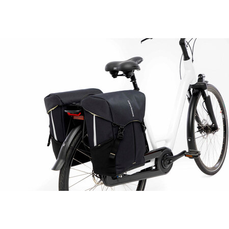 New Looxs Dubbele fietstas Sports Double MIK 40L Zwart