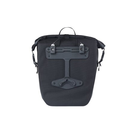 Basil Enkele Fietstas Navigator Waterproof L MIK Studs 22L Zwart - Waterdicht