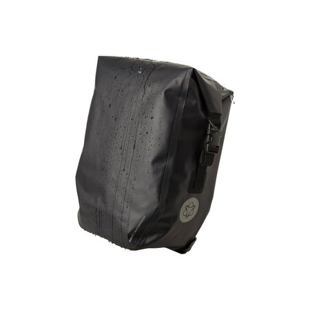 AGU Lichtgewicht Enkele fietstas Shelter Large 42L Zwart CG - Set van twee tassen