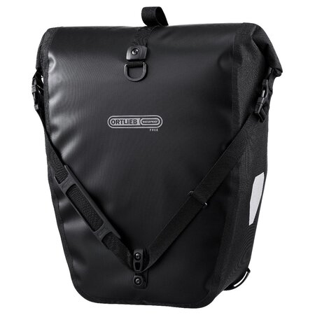 Ortlieb Enkele Fietstas Back-Roller Free QL 3.1 Black - 20L