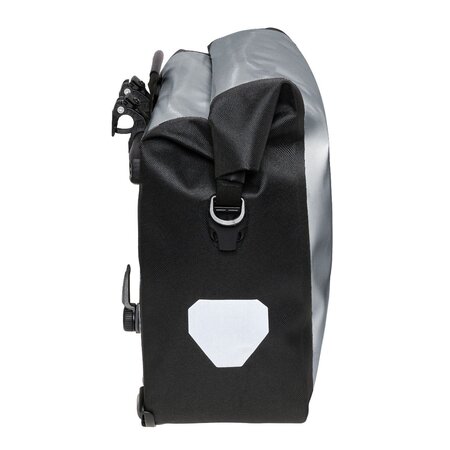 Ortlieb Enkele Fietstas Back-Roller Core QL 2.1 Alu Grey - 20L