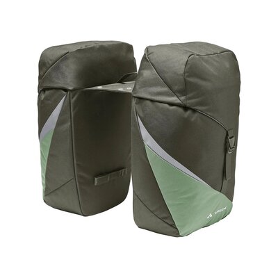 Vaude Dubbele fietstas TwinRoadster 52L Khaki