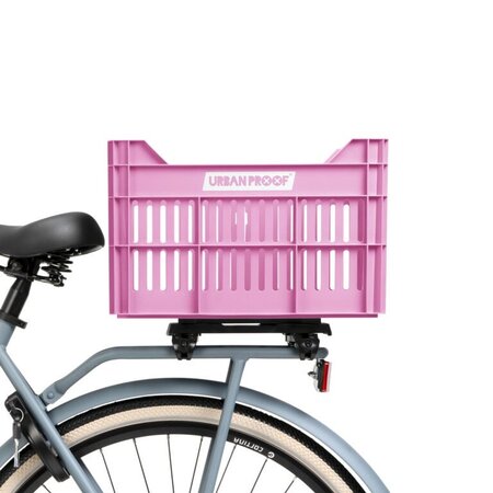 Urban Proof Fietskrat Recycled 30L Felroze