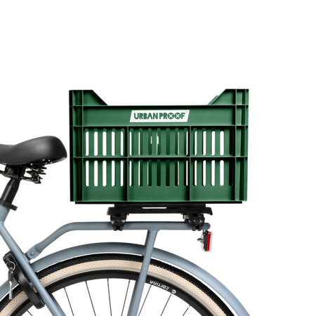 Urban Proof Fietskrat Recycled 30L Retro Groen