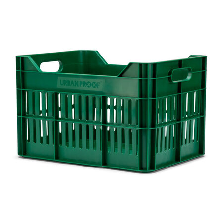 Urban Proof Fietskrat Recycled 30L Retro Groen