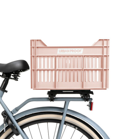 Urban Proof Fietskrat Recycled 30L Warm Roze