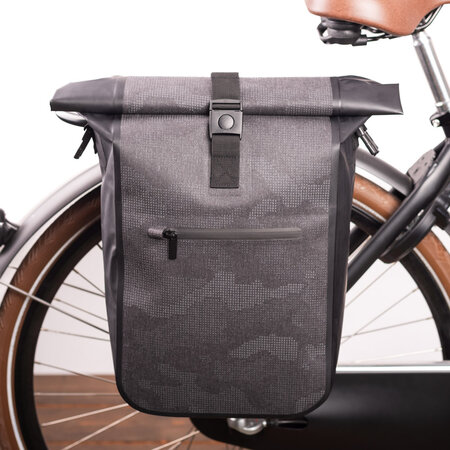 Beck Enkele fietstas Base Zwart 18L