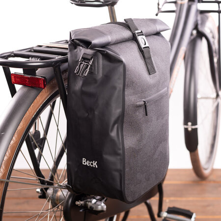 Beck Enkele fietstas Base Zwart 18L