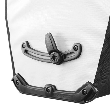 Ortlieb Enkele Fietstas Back-Roller Design Lake QL 2.1 White/Black 20L
