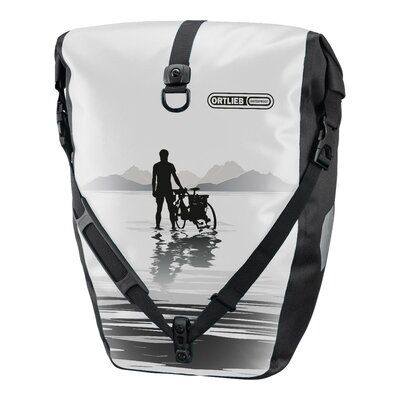 Ortlieb Enkele Fietstas Back-Roller Design Lake QL 2.1 White/Black 20L